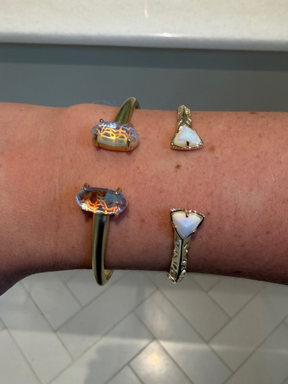 Kendra Scott Gold Cuff Bracelets